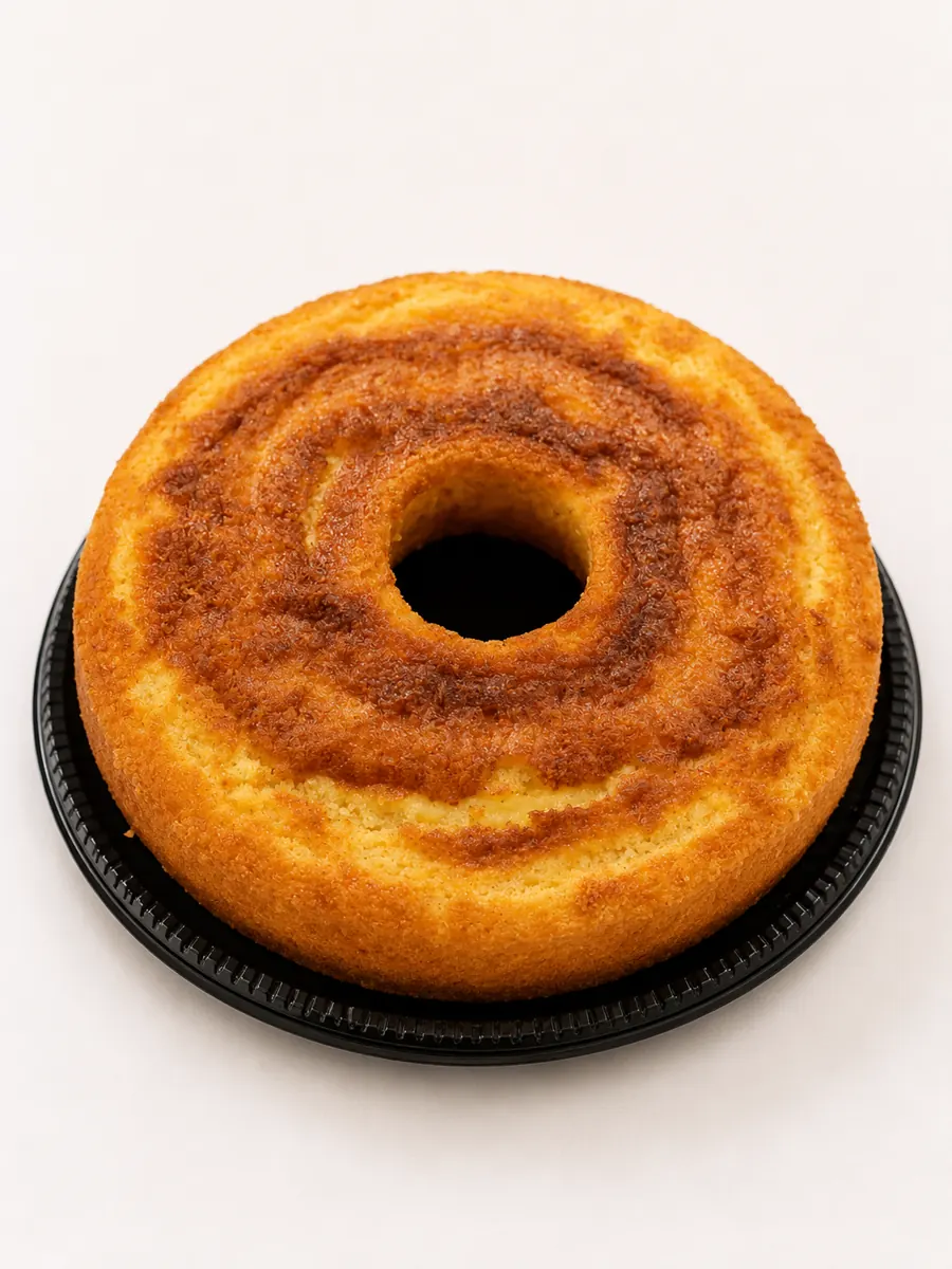 Bolo de milho caseiro