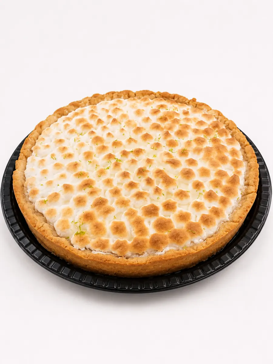 Torta de limão gelada com creme